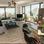 Аренда шикарных 2-комнатных апартаментов с террасой, 75 м², Констанца, Румыния